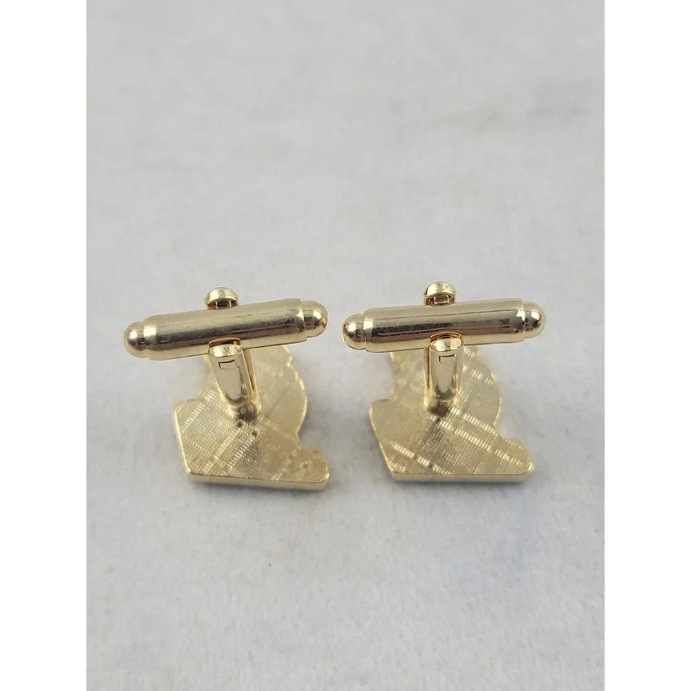 Los Angeles Lakers‎ Basketball Goldtone Cufflinks New Without Tags
